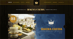 Desktop Screenshot of labagnacauda.com